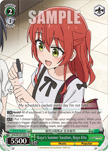 Ikuyo's Summer Vacation, Ikuyo Kita