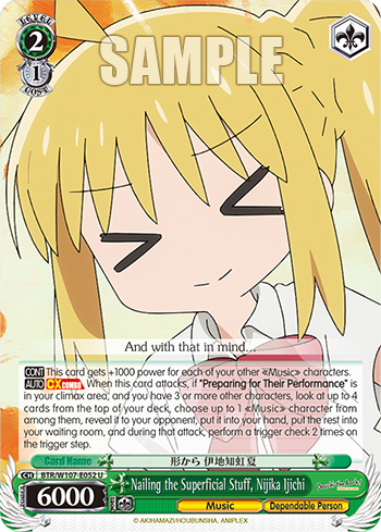 Nailing the Superficial Stuff, Nijika Ijichi