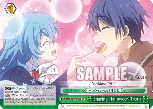 Sharing Halloween Treats