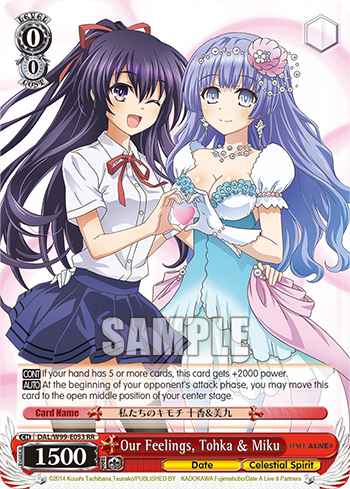 Our Feelings, Tohka & Miku