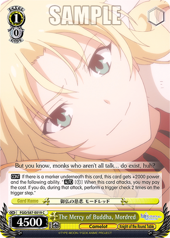 The Mercy of Buddha, Mordred