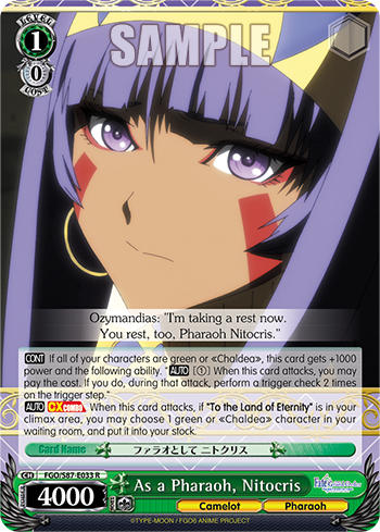 As a Pharaoh, Nitocris