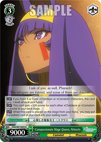 Compassionate Mage Queen, Nitocris
