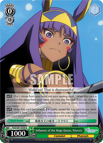 Influence of the Mage Queen, Nitocris