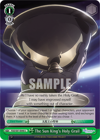 The Sun King's Holy Grail
