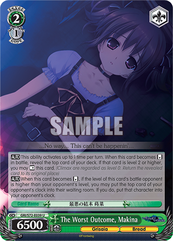 The Worst Outcome, Makina