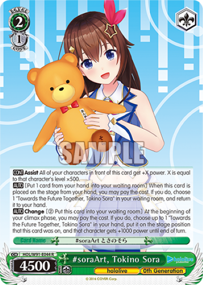 #soraArt, Tokino Sora