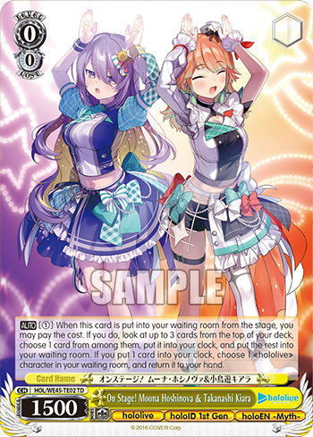 On Stage! Moona Hoshinova & Takanashi Kiara