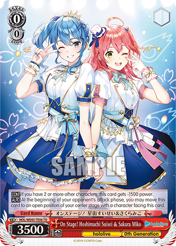 On Stage! Hoshimachi Suisei & Sakura Miko