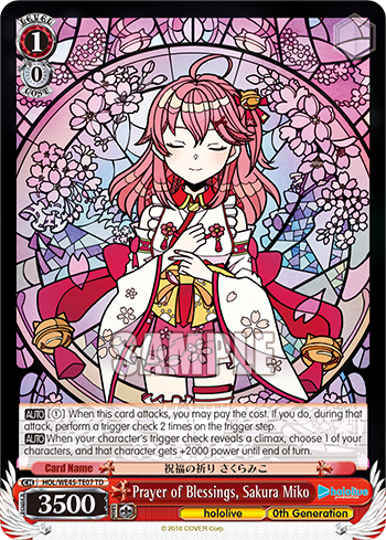 Prayer of Blessings, Sakura Miko