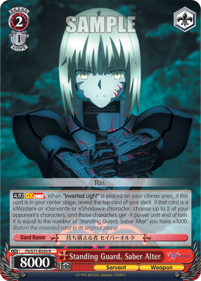 Standing Guard, Saber Alter