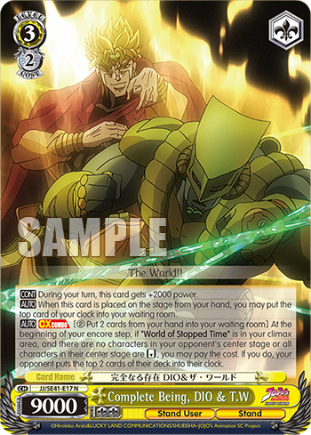 Complete Being, DIO & T.W