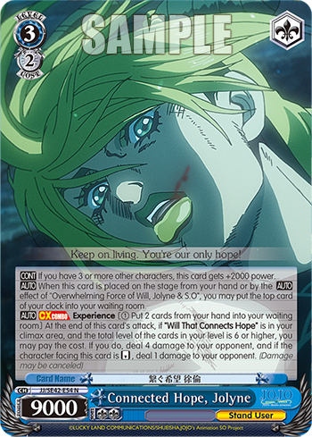 Connected Hope, Jolyne