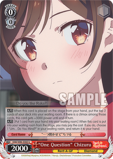 "One Question" Chizuru