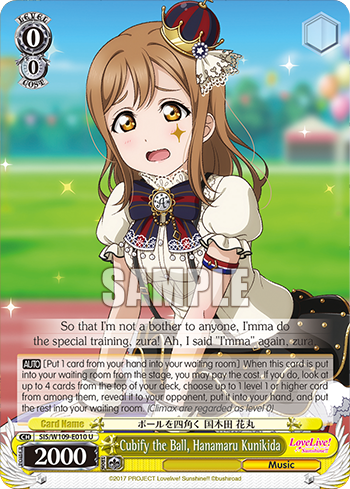 Cubify the Ball, Hanamaru Kunikida