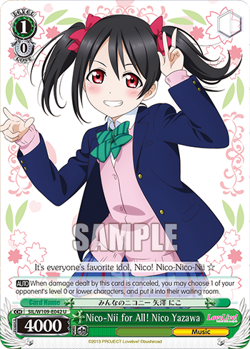 Nico-Nii for All! Nico Yazawa