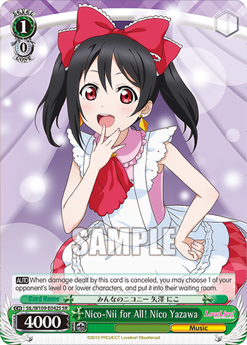 Nico-Nii for All! Nico Yazawa