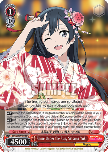 Shine Under the Sun, Setsuna Yuki