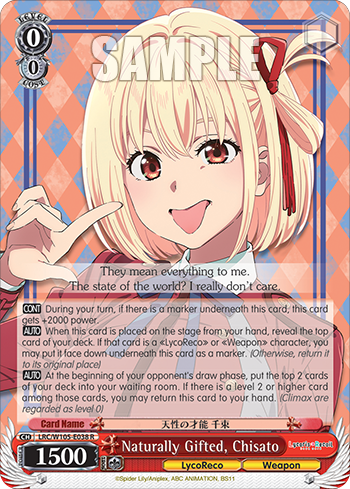 Naturally Gifted, Chisato