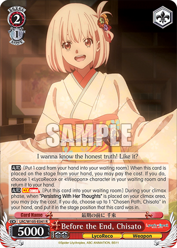 Before the End, Chisato