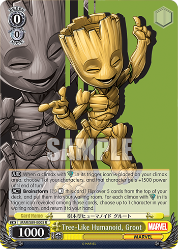 Tree-Like Humanoid, Groot