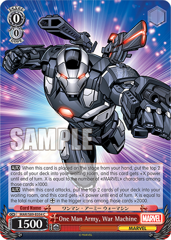 One Man Army, War Machine