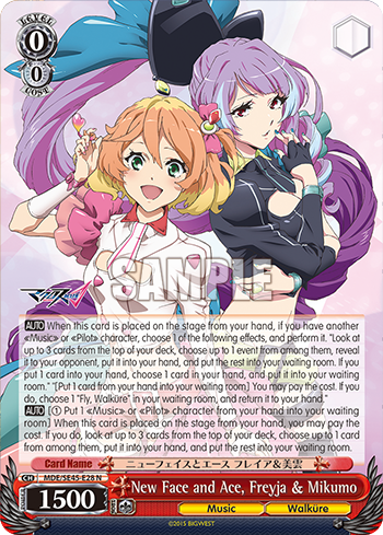 New Face and Ace, Freyja & Mikumo