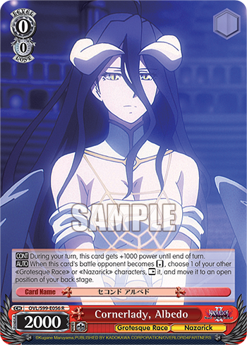 Cornerlady, Albedo