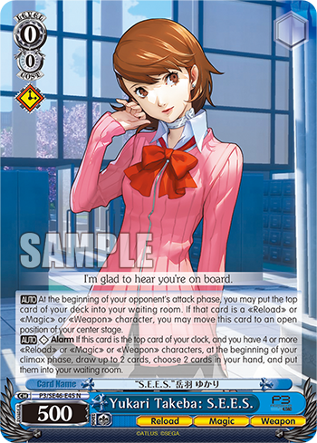 Yukari Takeba: S.E.E.S.