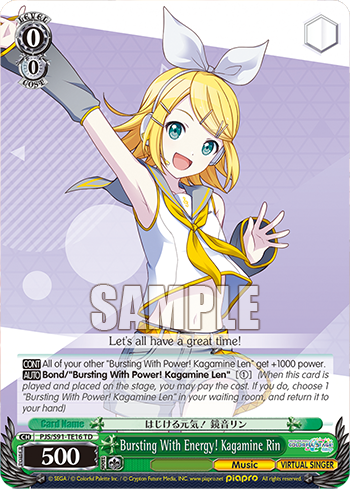 Bursting With Energy! Kagamine Rin