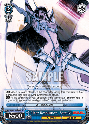 Clear Resolution, Satsuki