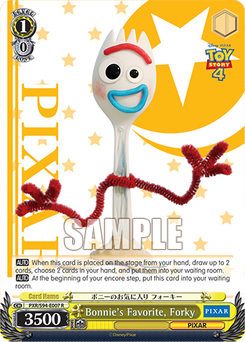 Bonnie's Favorite, Forky