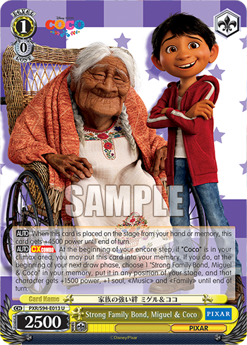 Strong Family Bond, Miguel & Coco