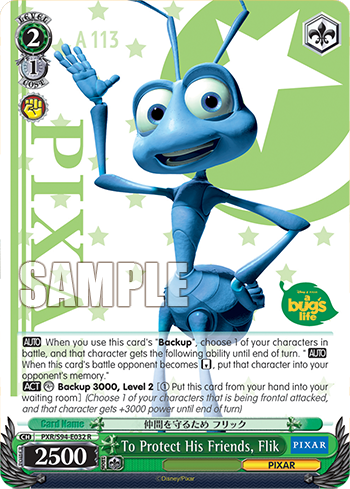 To Protect His Friends, Flik