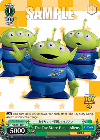 The Toy Story Gang, Aliens