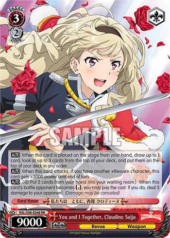 You and I Together, Claudine Saijo