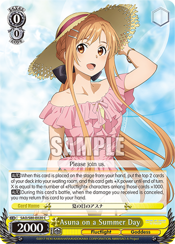 Asuna on a Summer Day