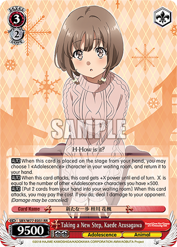 Taking a New Step, Kaede Azusagawa