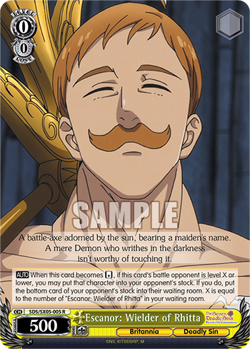 Escanor: Wielder of Rhitta decoding=