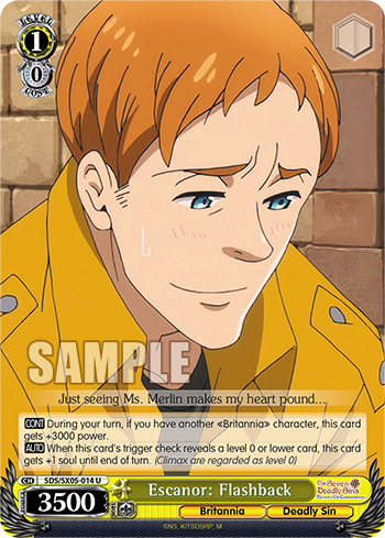 Escanor: Flashback
