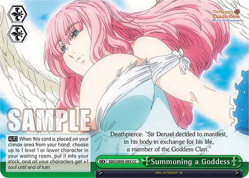 Summoning a Goddess