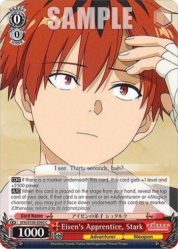 Eisen's Apprentice, Stark