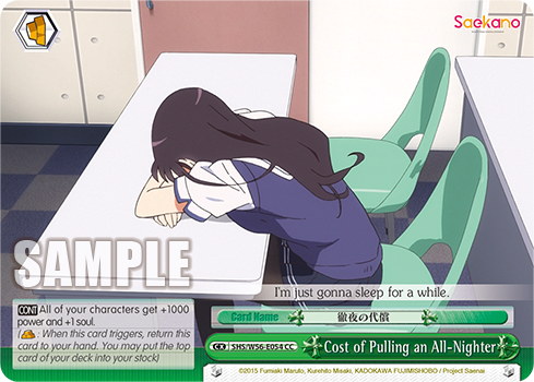 Cost of Pulling an All-Nighter