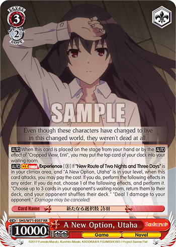 A New Option, Utaha