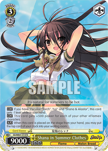 Shana in Summer Clothes