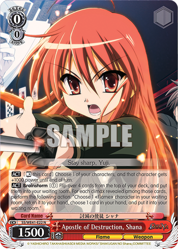 Apostle of Destruction, Shana