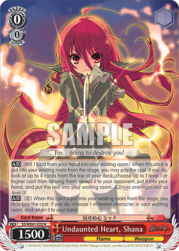 Undaunted Heart, Shana