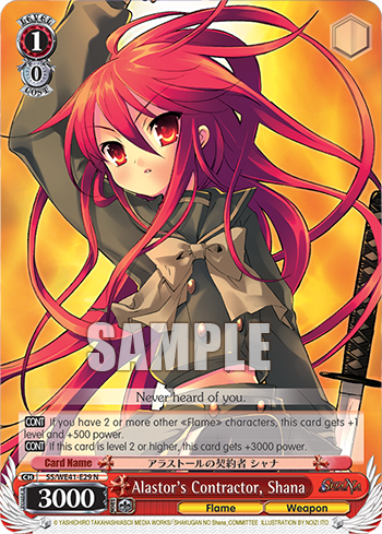 Alastor's Contractor, Shana