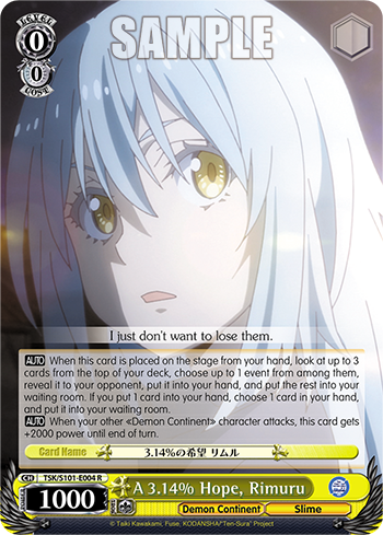 A 3.14% Hope, Rimuru