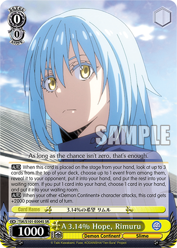 A 3.14% Hope, Rimuru